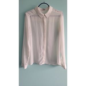 Forever 21 Elegant White Women Shirt